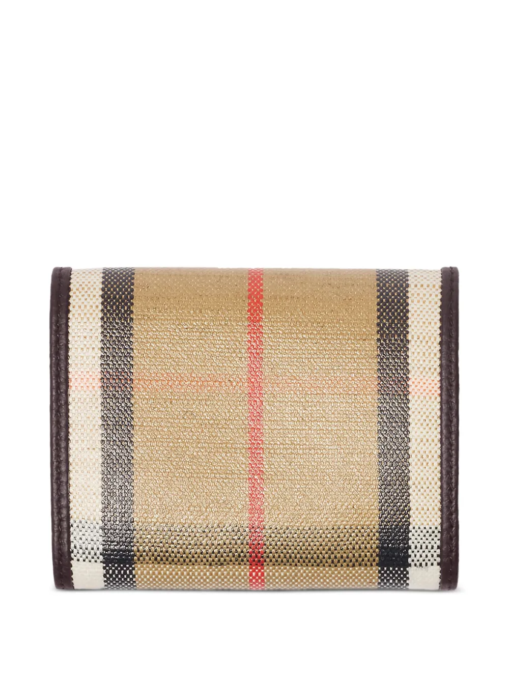 Burberry check-pattern wallet - Beige