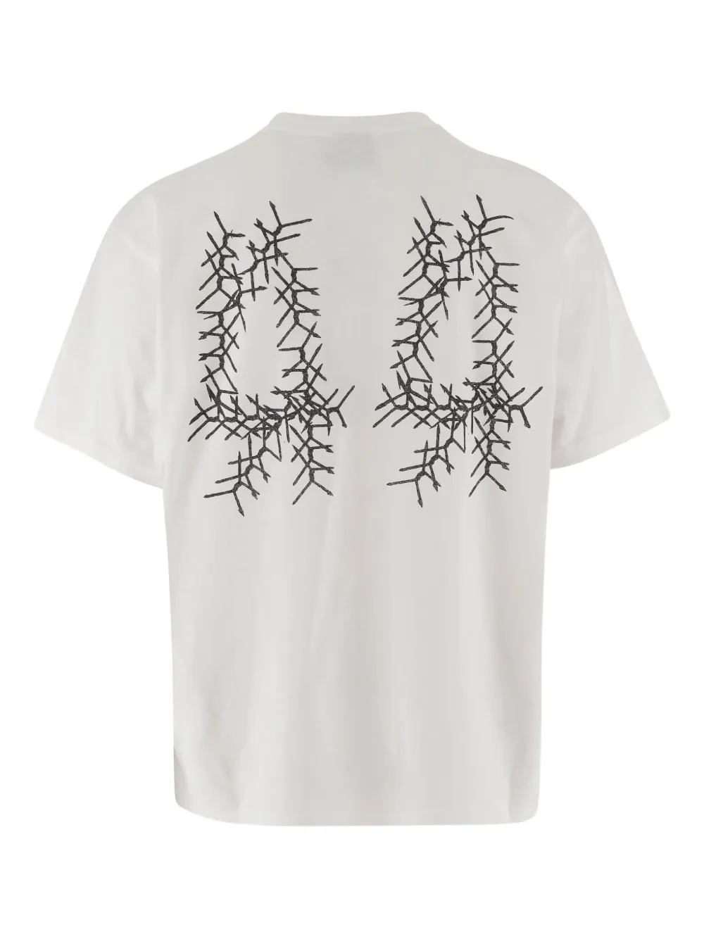 44 LABEL GROUP graphic-print T-shirt - Wit