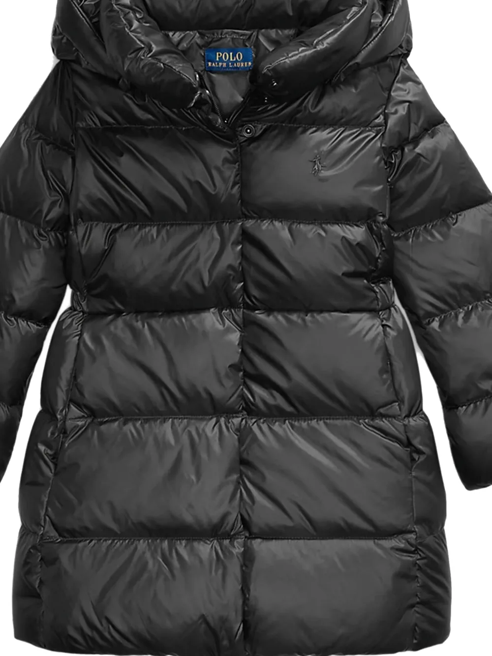 POLO RALPH LAUREN KIDS Gewatteerde jas Zwart