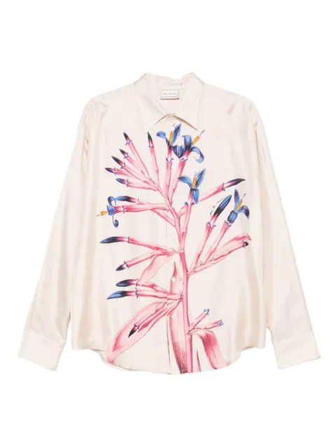 Pierre-Louis Mascia floral-print long-sleeve shirt