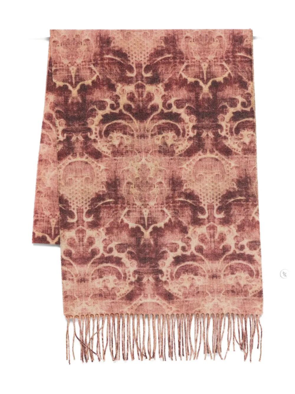 Pierre-louis Mascia Kievnewfb Fringed Scarf In Brown