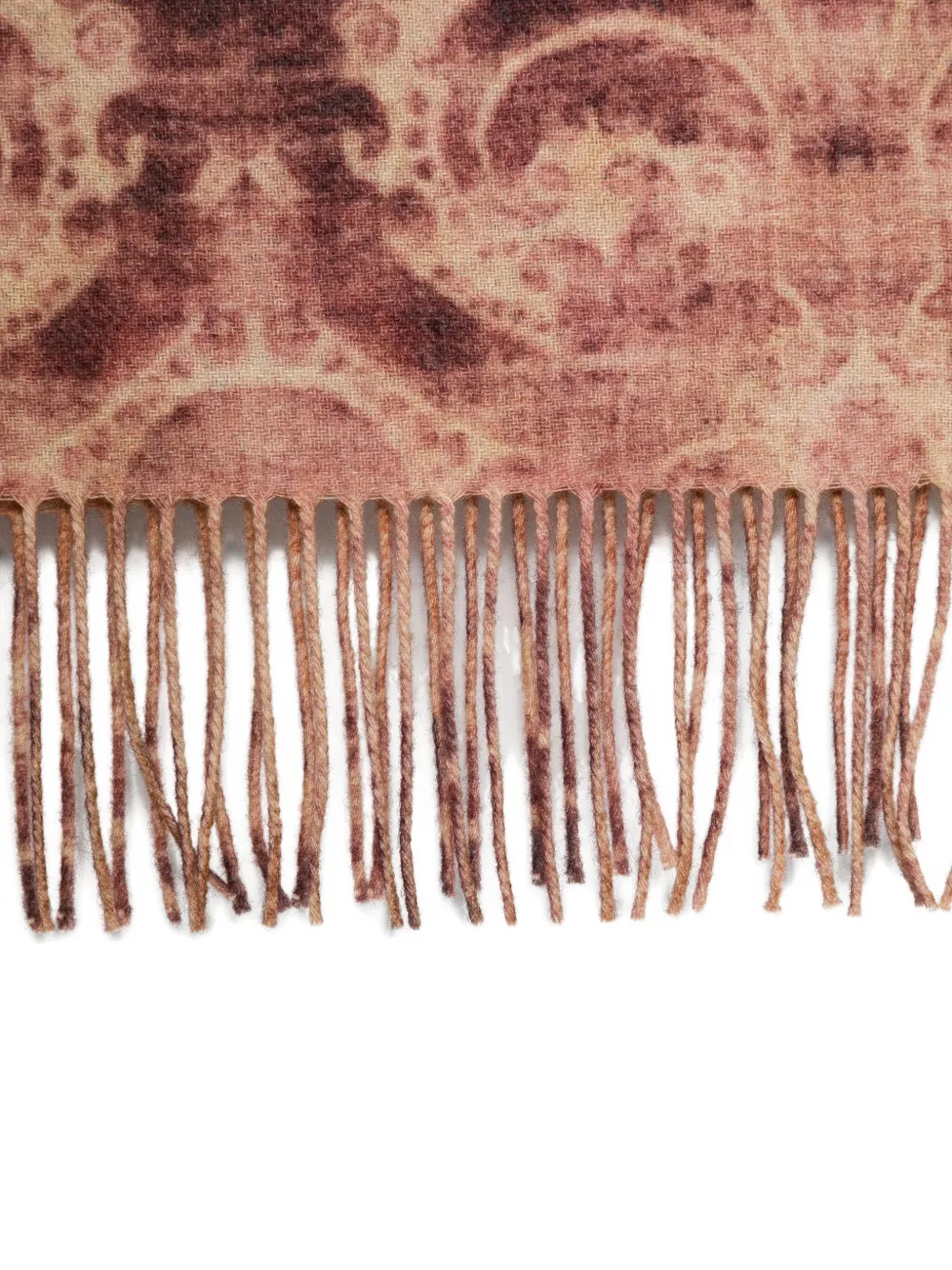 Pierre-Louis Mascia Kievnewfb fringed scarf - Roze