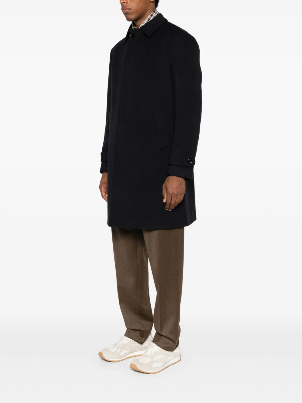 Lardini Jas met klepzakken met knopen Blauw