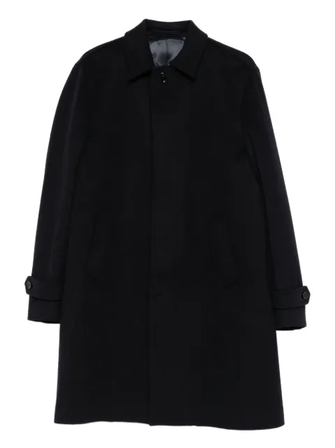 Lardini buttoned flap-pocket coat