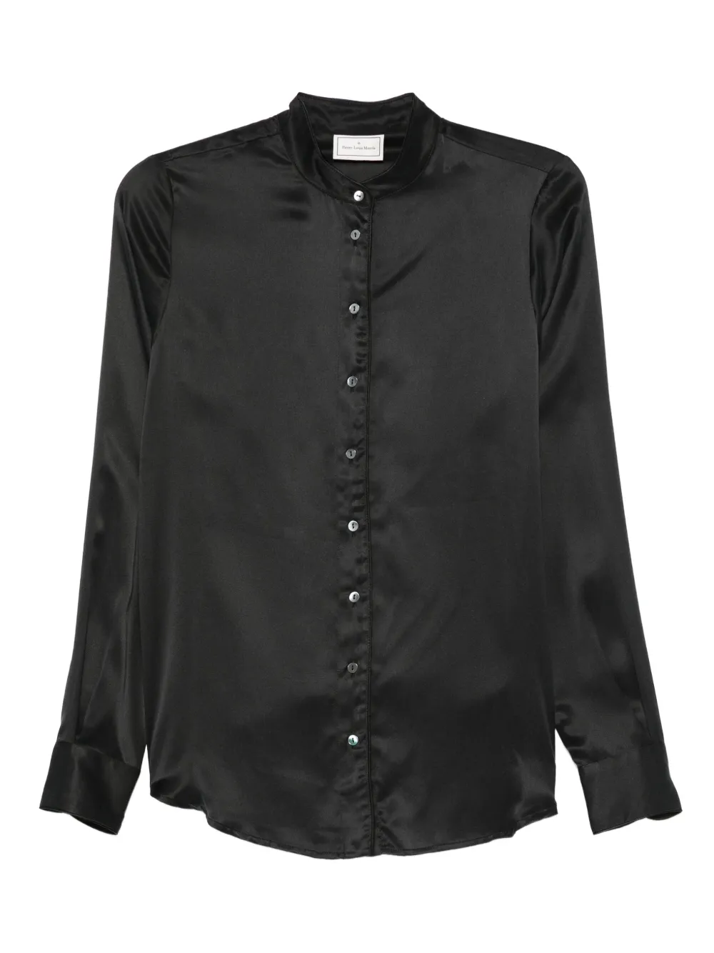 Pierre-Louis Mascia silk shirt | Black | Image 1