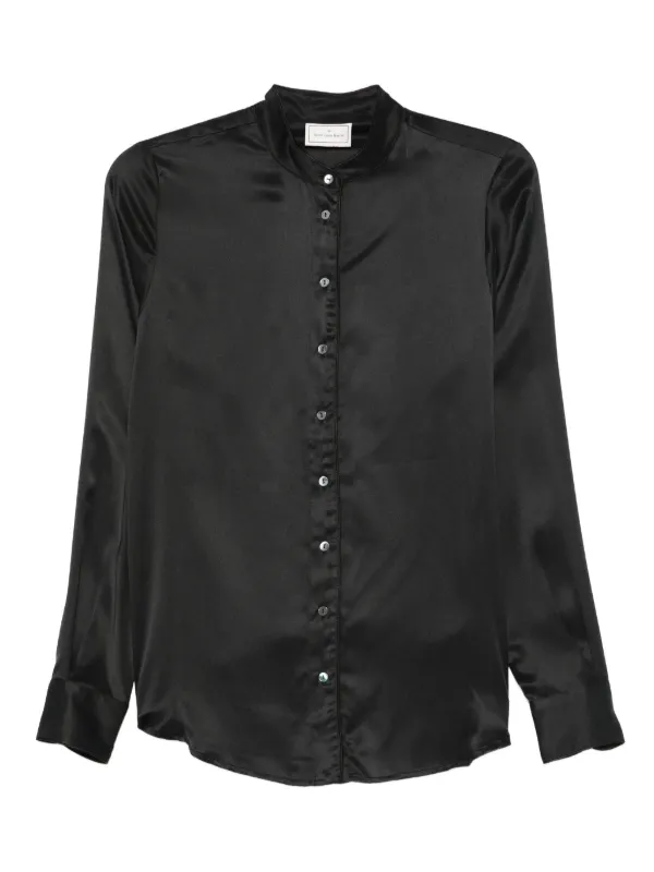 Pierre-Louis Mascia シルクシャツ | ブラック | FARFETCH JP