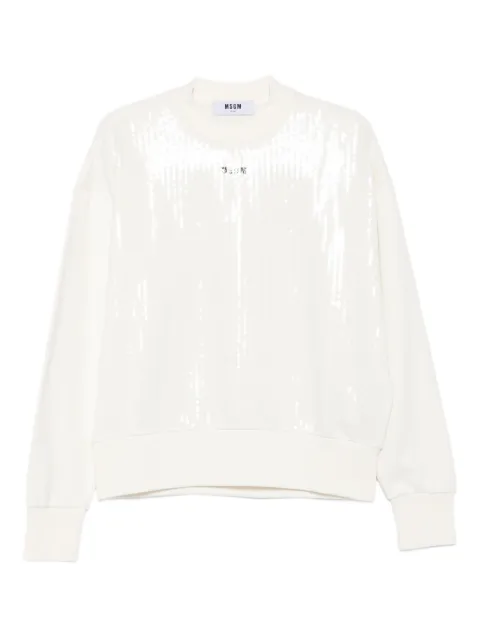 MSGM sequin-embellished sweatshirt