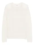 P.A.R.O.S.H. chevron-pattern sweater - White