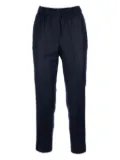 Peserico elastic-waist trousers - Blue