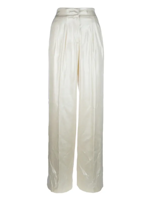 Peserico Pleated Trousers | White | FARFETCH LB Peserico Pleated Trousers | White | FARFETCH LB