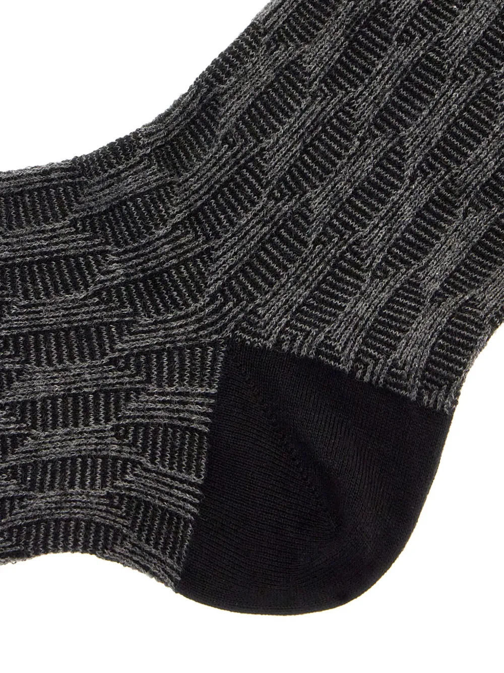 Gallo geometric-patterned cotton socks | Image 2