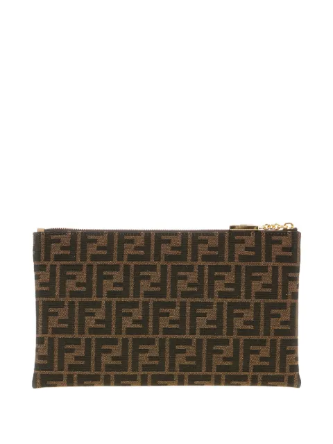 FENDI medium Baguette FF-pattern clutch