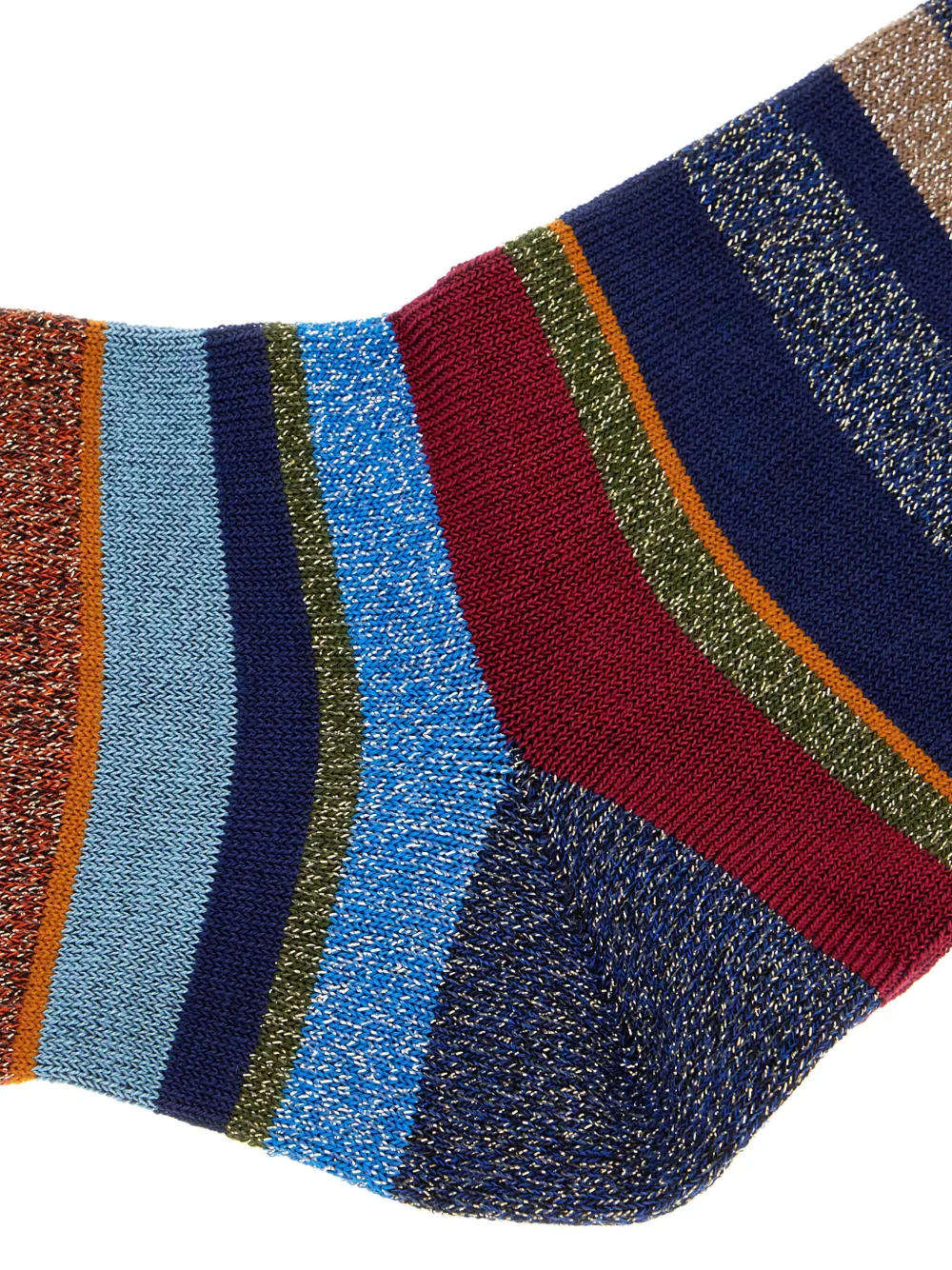 Gallo metallic-striped socks | Image 2