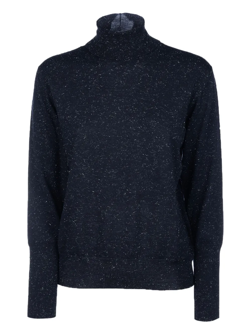 Peserico metallic-fleck turtleneck sweater | Blue | Image 1