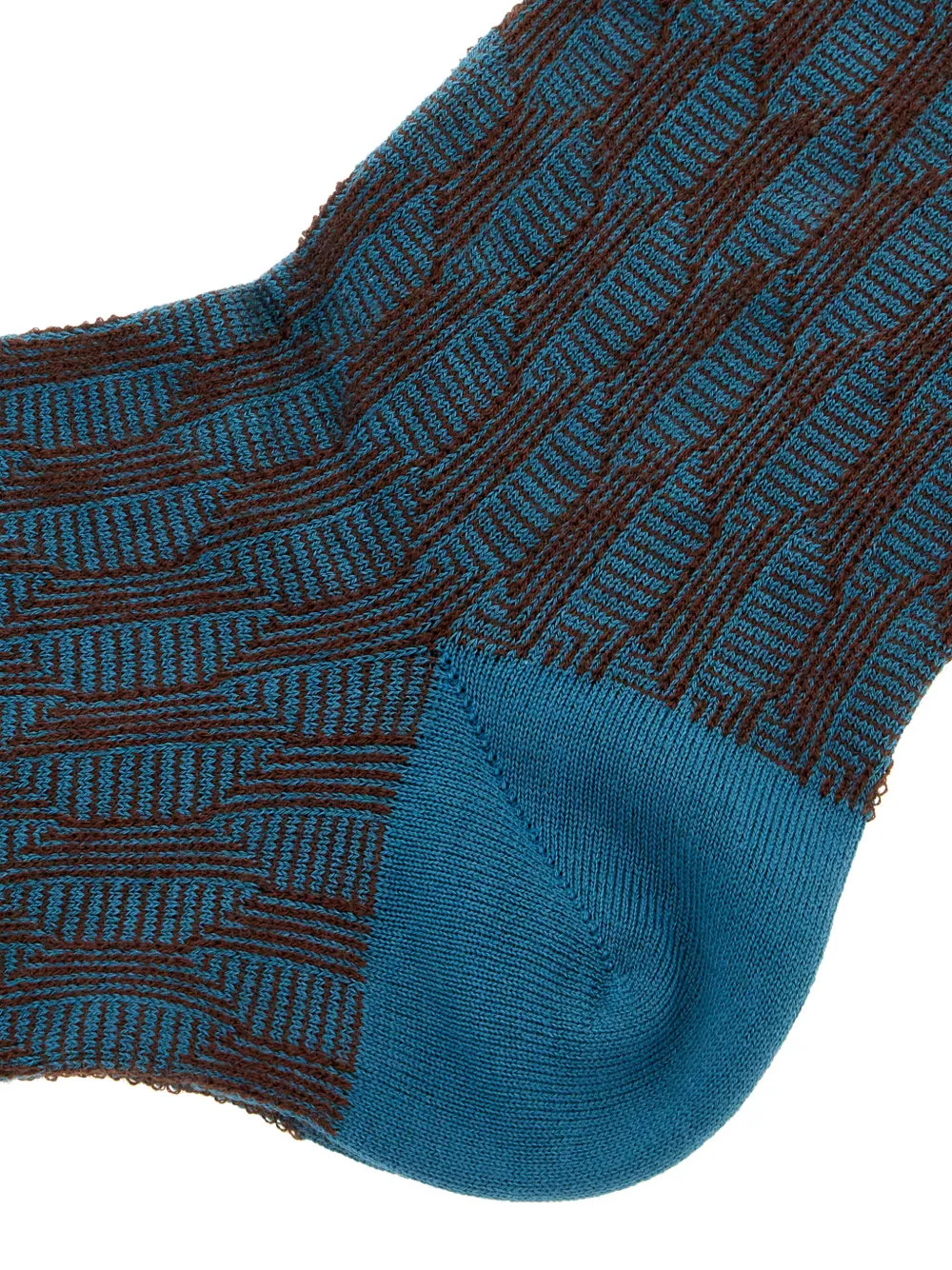 Gallo geometric-pattern cotton socks | Image 2