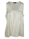 Peserico silk-crepe top - White
