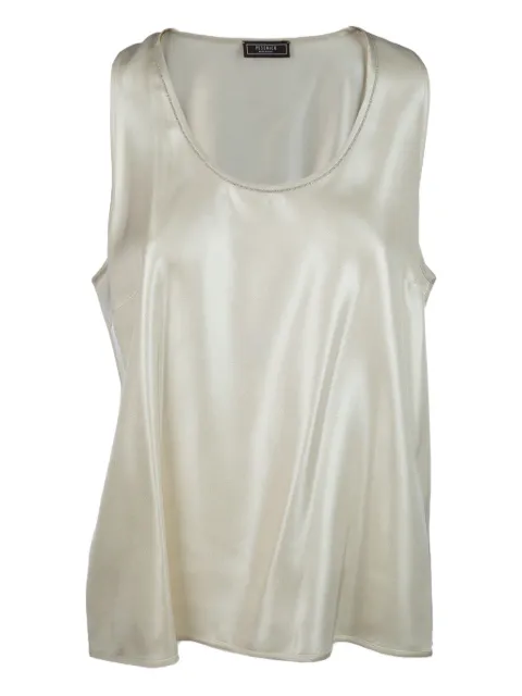 Peserico silk-crepe top