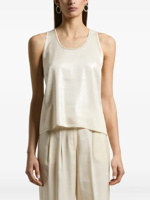 Peserico silk-crepe top