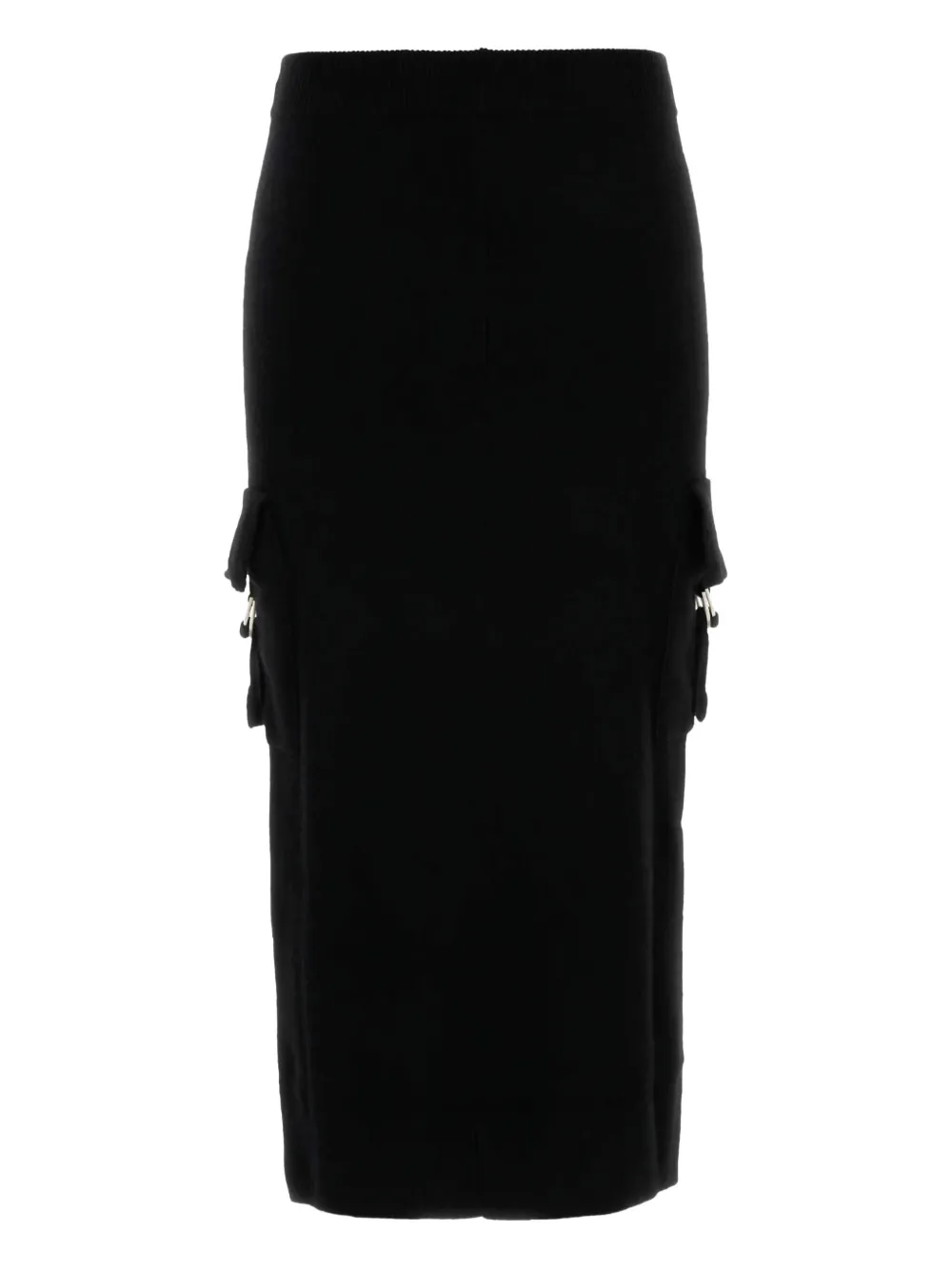Blumarine cargo-pocket maxi skirt - Zwart