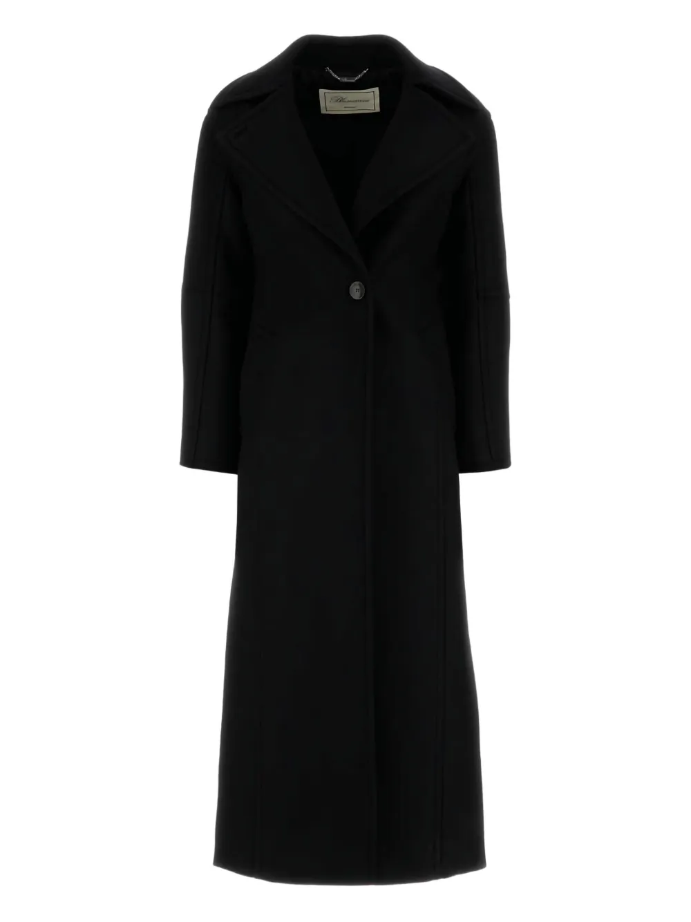 single-breasted coat