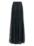 Ermanno Scervino textured pleated skirt - Black