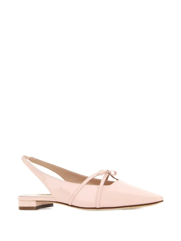 Manolo Blahnik Dariasli フラットシューズ | ピンク | FARFETCH JP