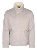 Brunello Cucinelli collared button-fastening jacket - Grey
