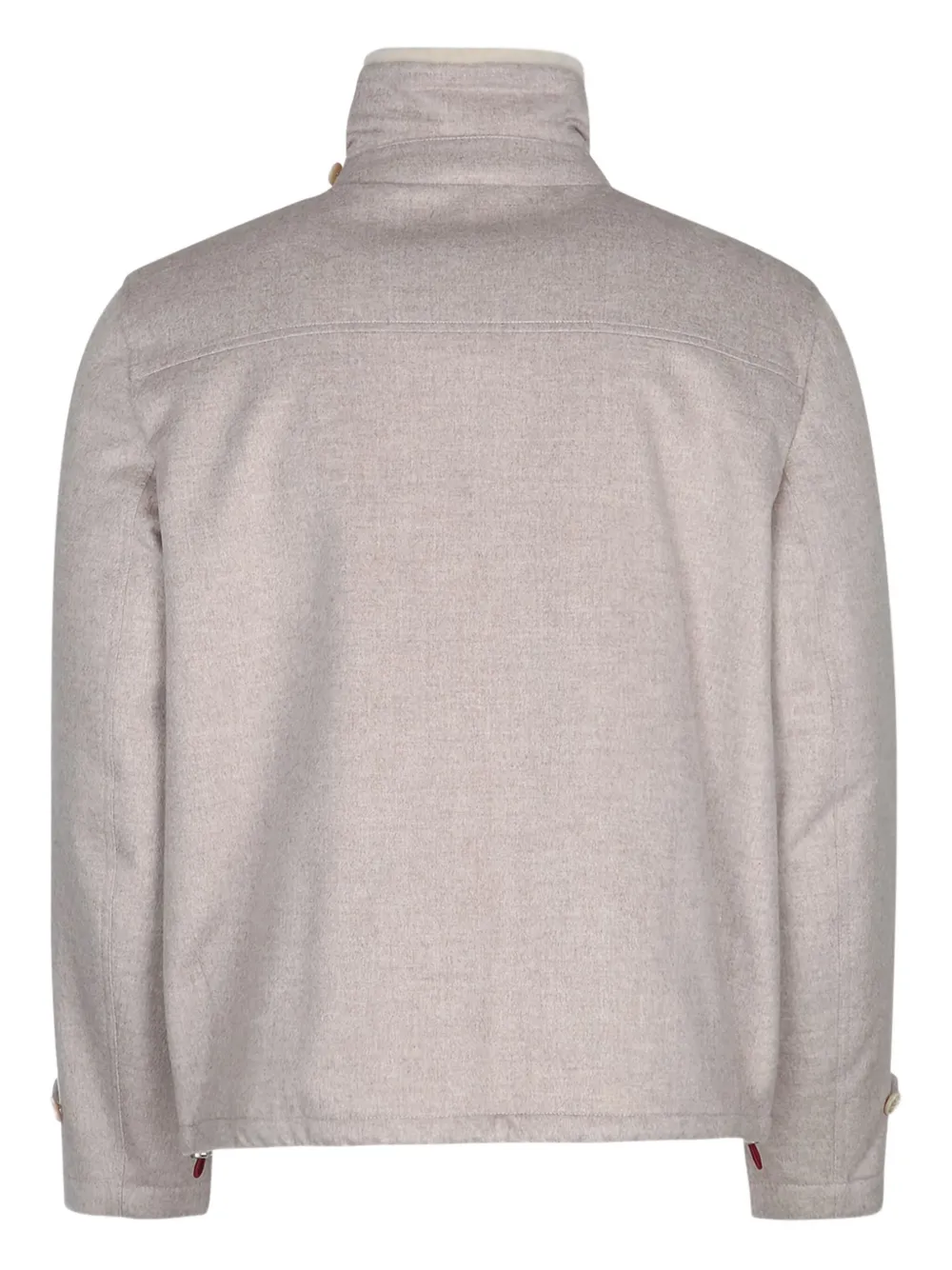 Brunello Cucinelli Collared Button-fastening Jacket In Pink