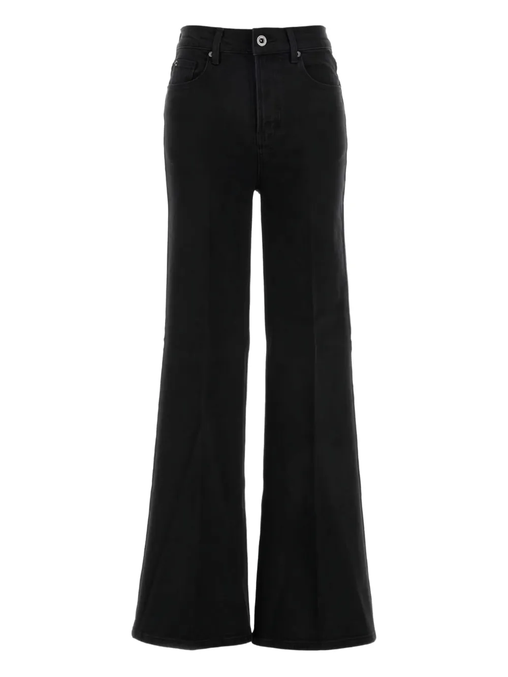 Self-Portrait Jeans van katoenblend Zwart