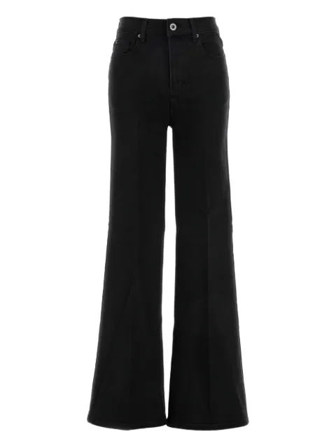 Self-Portrait cotton-blend jeans