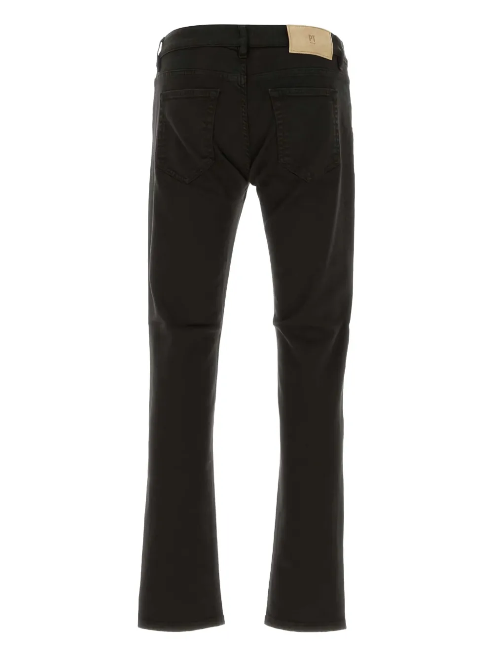 PT Torino logo-patch jeans - Zwart