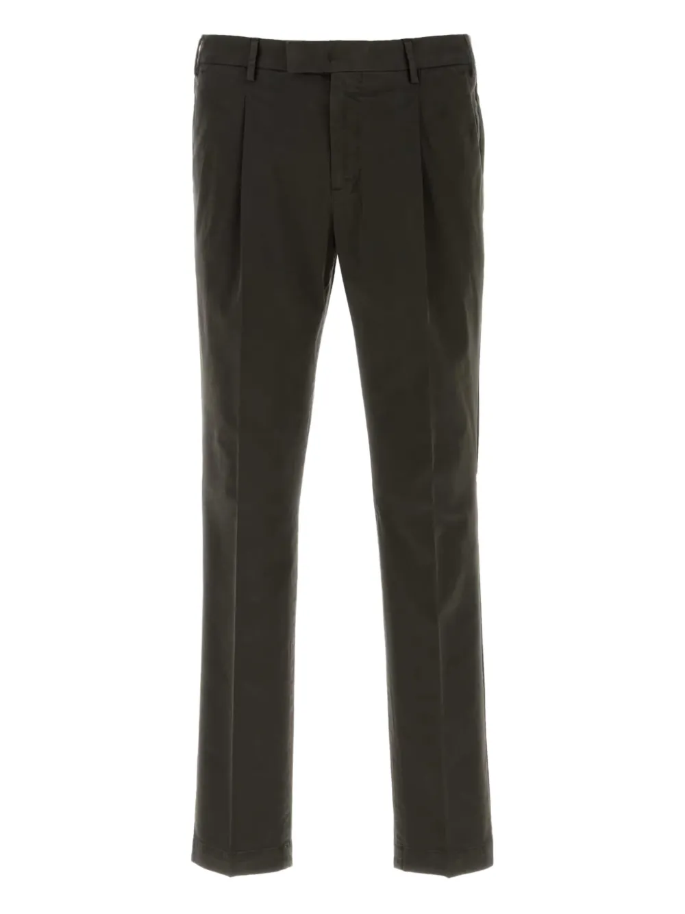 PT Torino pleat-detail trousers Grijs
