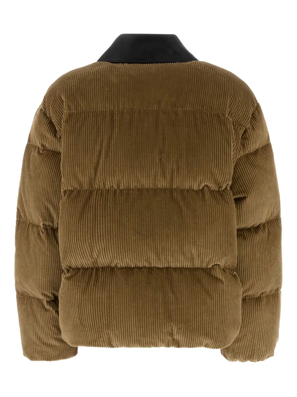 Miu corduroy down jacket Groen