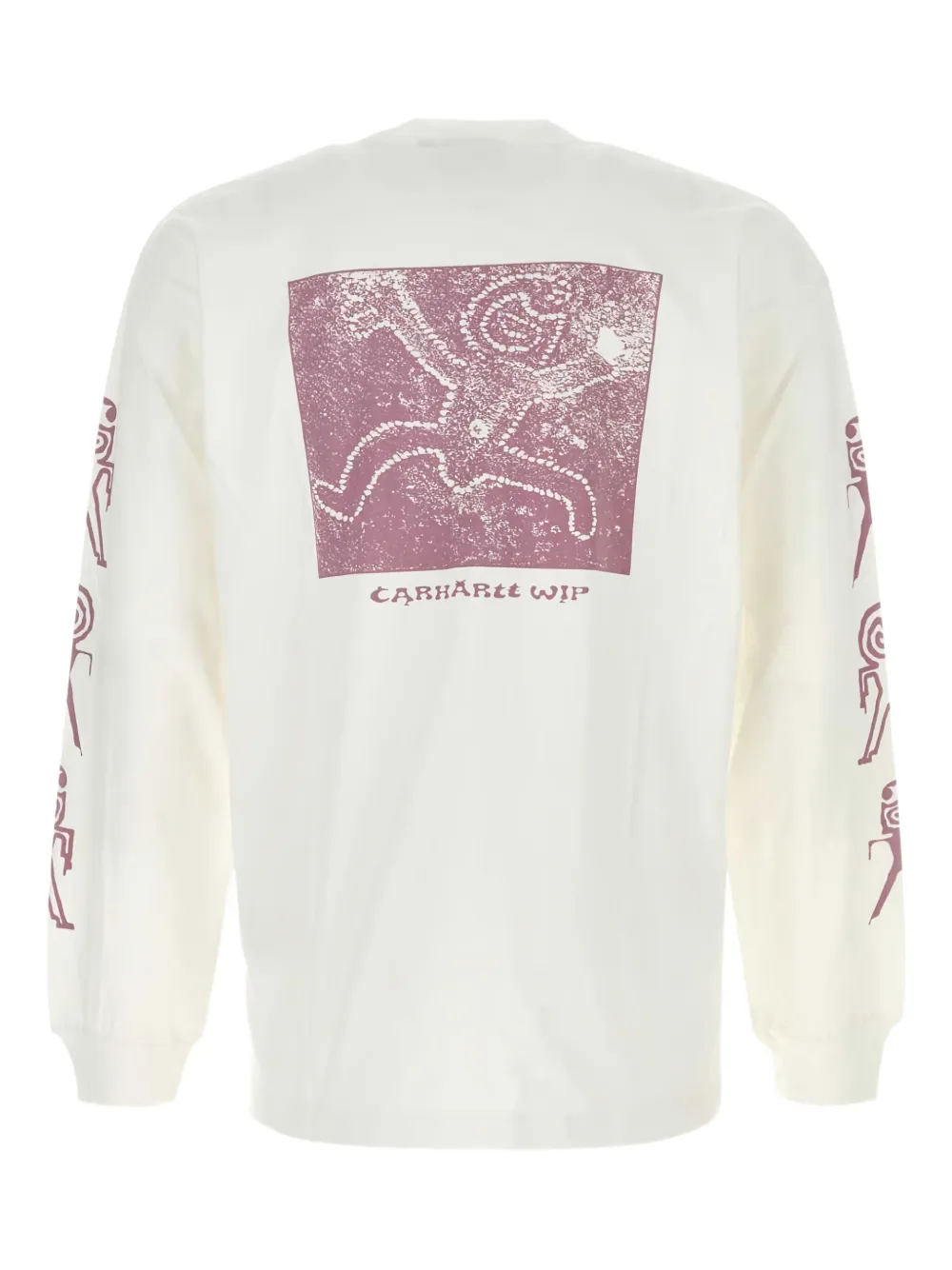 Carhartt WIP L/S Terrestrial long-sleeve T-shirt - Wit