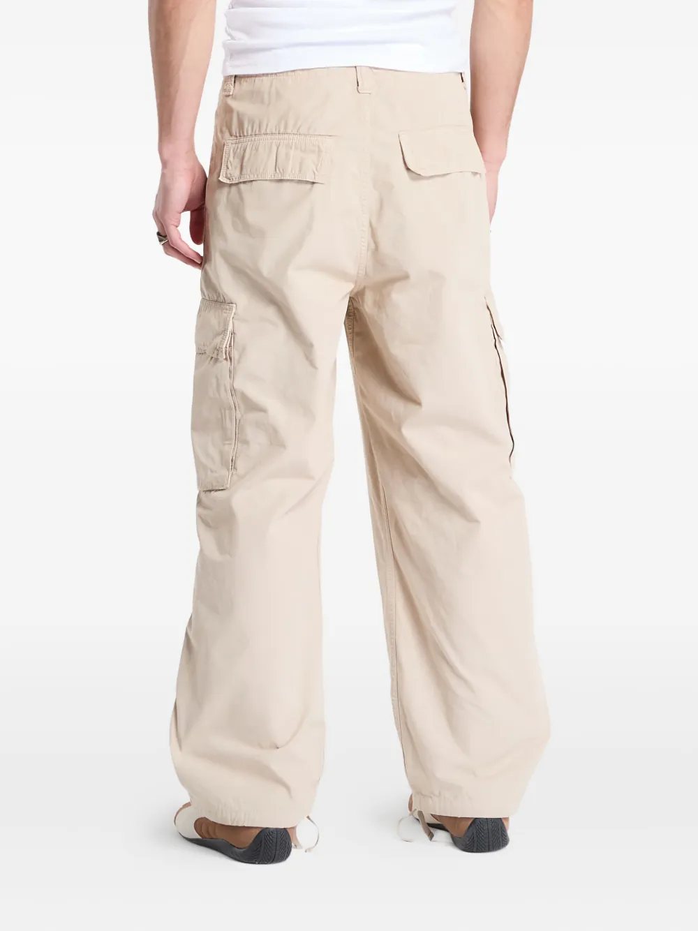 Carhartt WIP cargo cotton trousers Beige