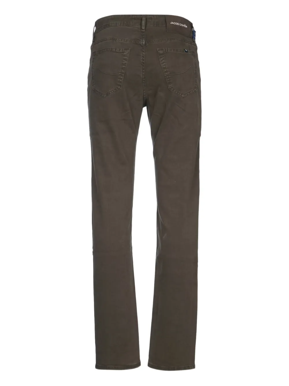 Jacob Cohën Katoenen jeans met vijf zakken - Groen