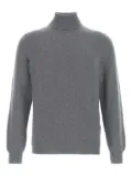 Fedeli turtleneck cashmere sweater - Grey
