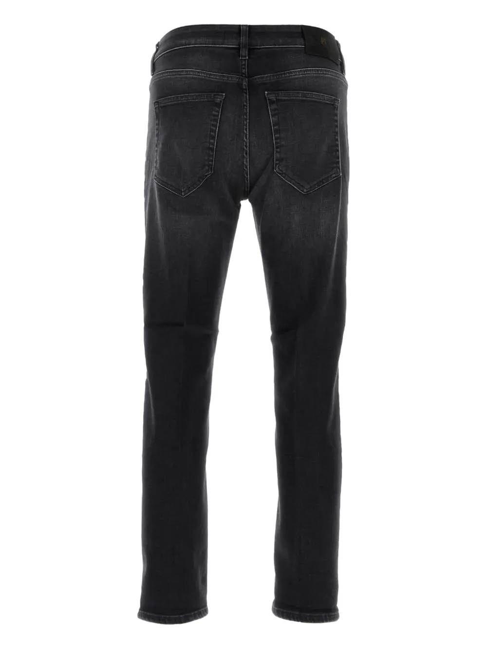 PT Torino logo-patch jeans - Zwart