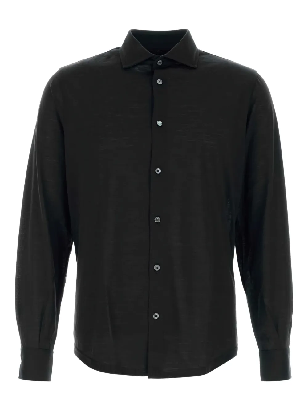wool long-sleeve shirt