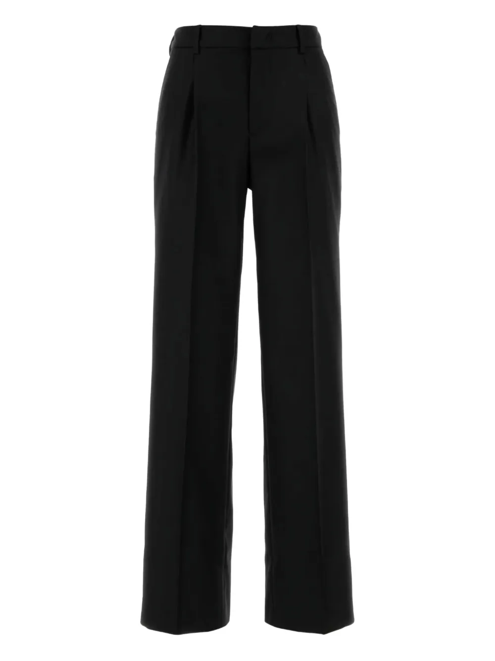 PT Torino Lola pleat-detail trousers Zwart