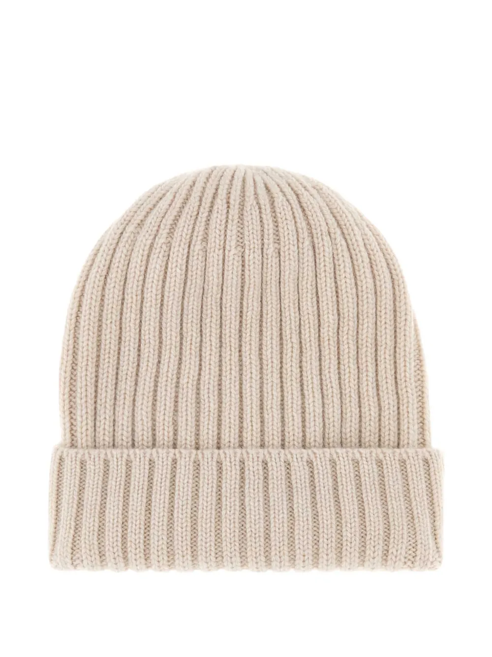 Fedeli Ribbed-knit Cashmere Beanie In Neutral