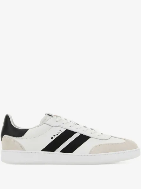 Bally Retro Crest レザースニーカー