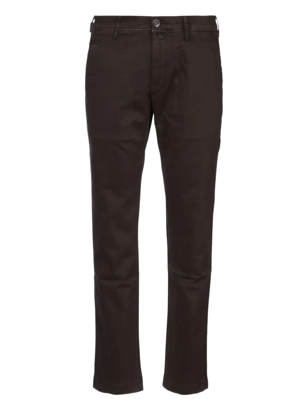 Jacob Cohën button-fastening trousers Bruin