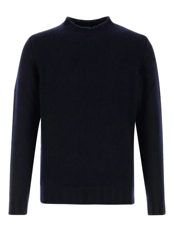 Fedeli mock-neck cashmere-silk Sweater Black FARFETCH IN