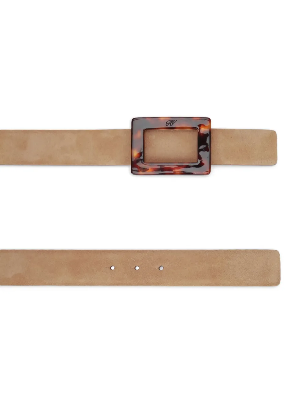 Roger Vivier Belle Vivier suede belt | Image 2