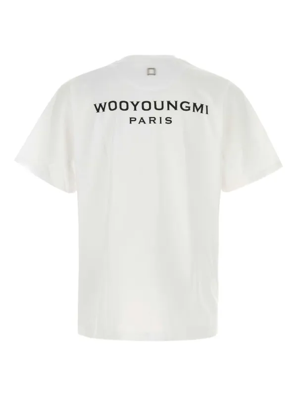 Wooyoungmi logo-detail T-shirt | White | FARFETCH