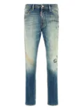 DSQUARED2 faded patchwork jeans - Blue