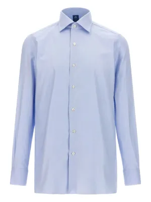 Finamore 1925 Napoli Eduardo Shirt | Blue | FARFETCH TH