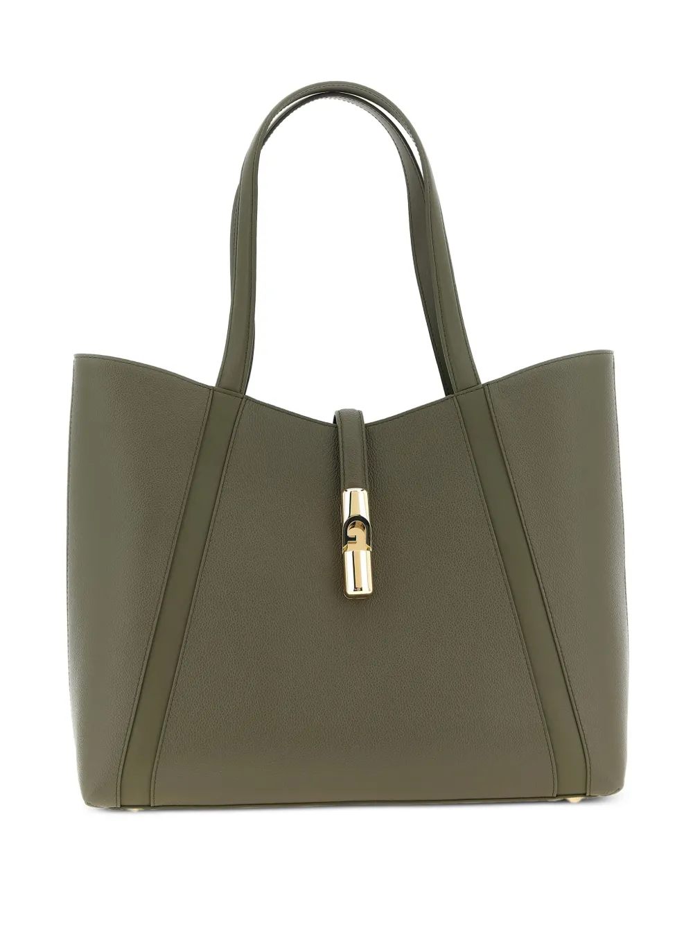 large Goccia L leather tote bag