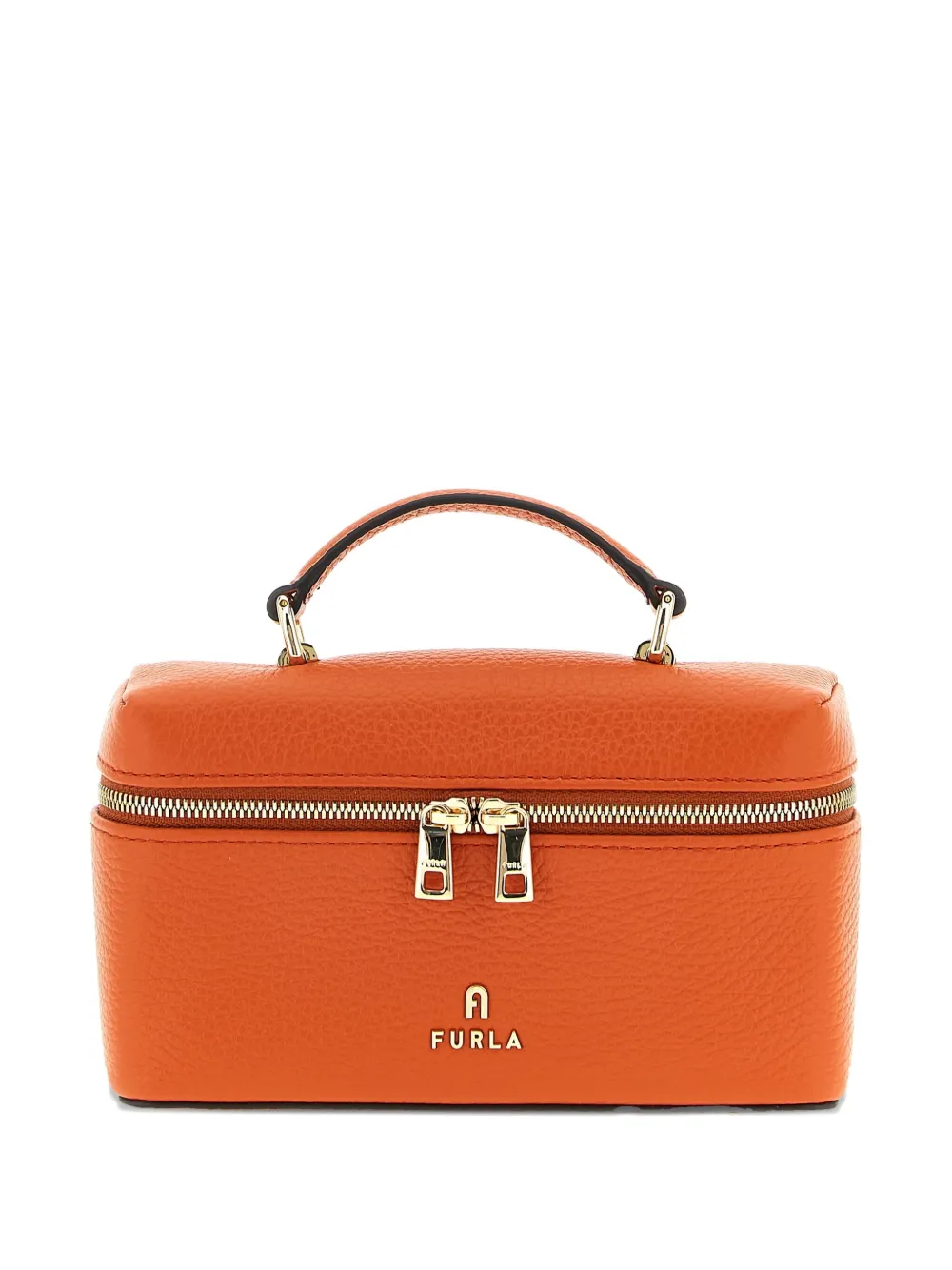 mini Camelia zip-closure tote bag
